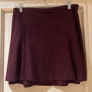 Express Magenta Mini Skirt